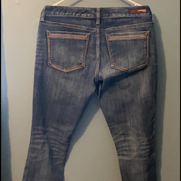 EXPRESS Jeans, Ankle-Skinny-Low Rise - Picture 3 of 4